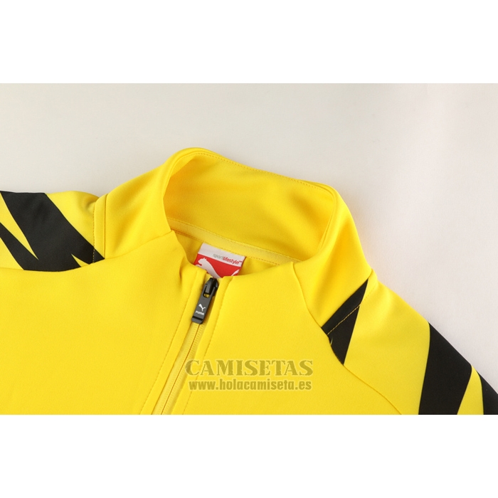 Chandal de Chaqueta del Borussia Dortmund 2020-2021 Amarillo